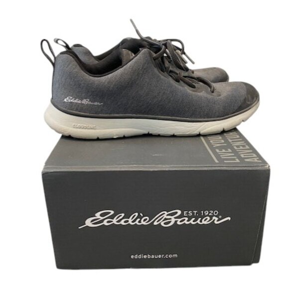 EDDIE BAUER Atlas Cloudline Gray Smoke Sneaker Walking Shoes Womens 7 - Picture 1 of 12